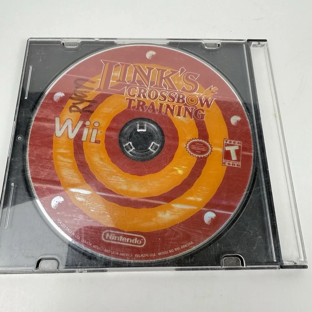 Link's Crossbow Training Nintendo Wii Tested Working Disc Only
